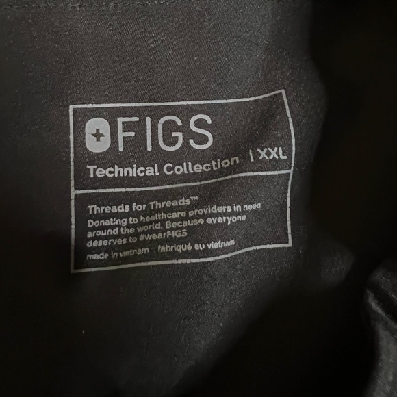 EUC Women’s Black Figs Technical Kade Cargo Scrub Pants. Sz XXL! - Picture 13 of 13